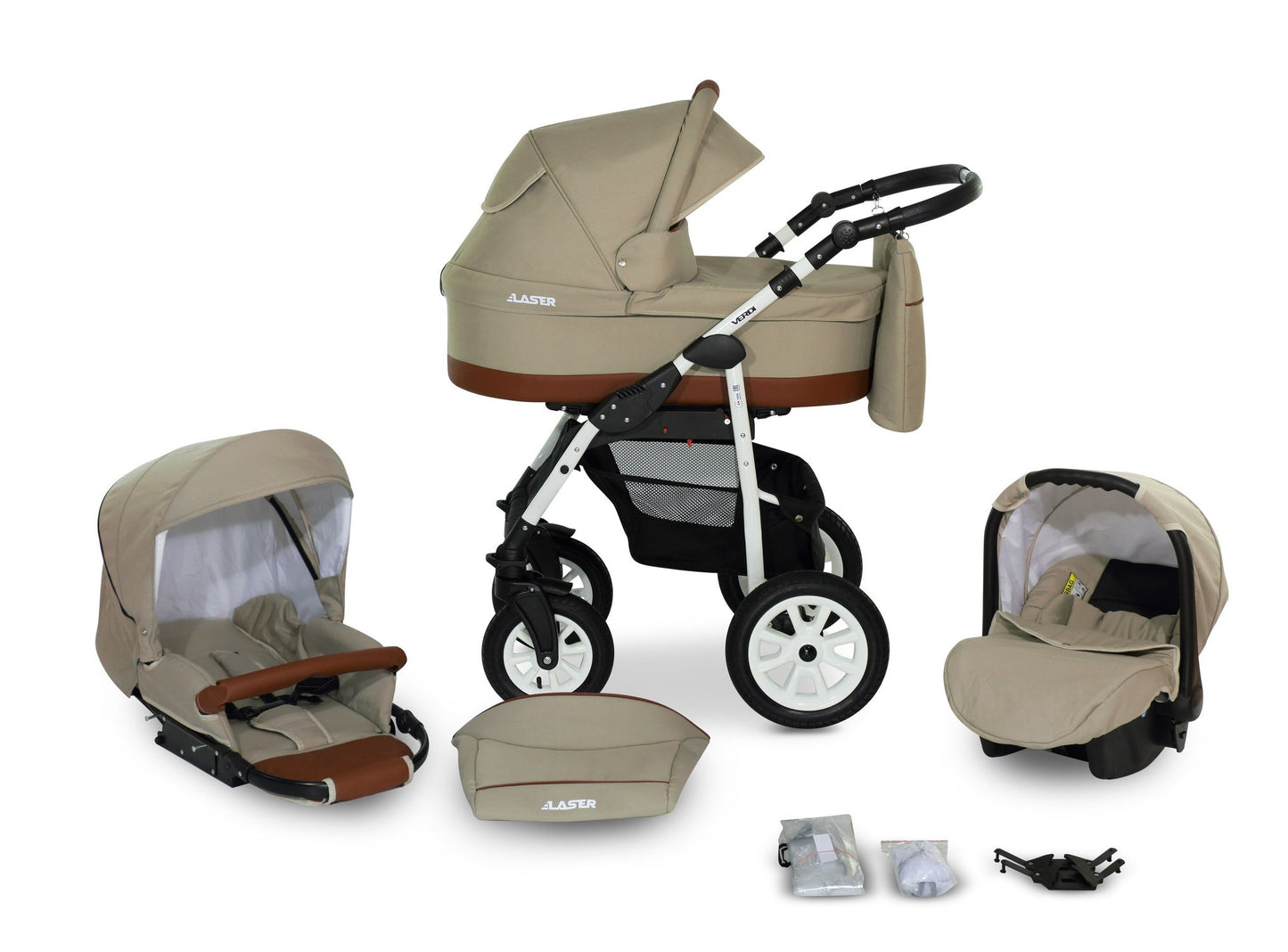 Laser Casual Stroller 3 in 1.