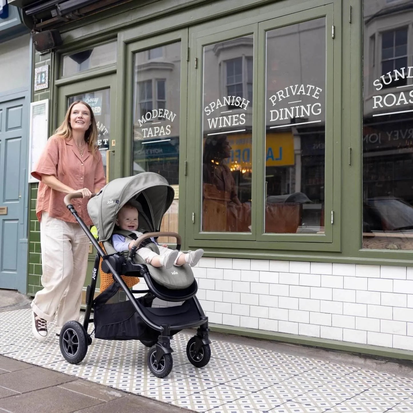 Joie Versatrax Baby Stroller - Pebble