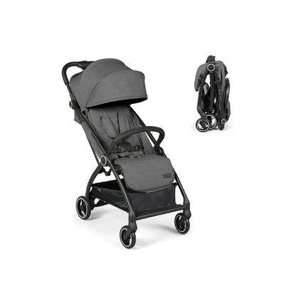 Ickle Bubba Aries Autofold Stroller - Graphite Grey