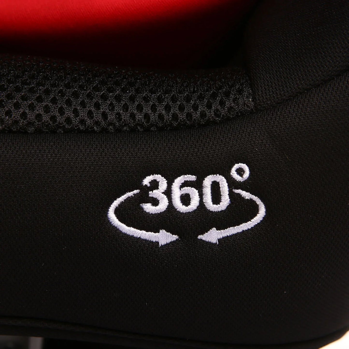 baby plus Orbitfix Group 0+/1/2/3 (Birt to 12 Years) Car Seat - Black Red