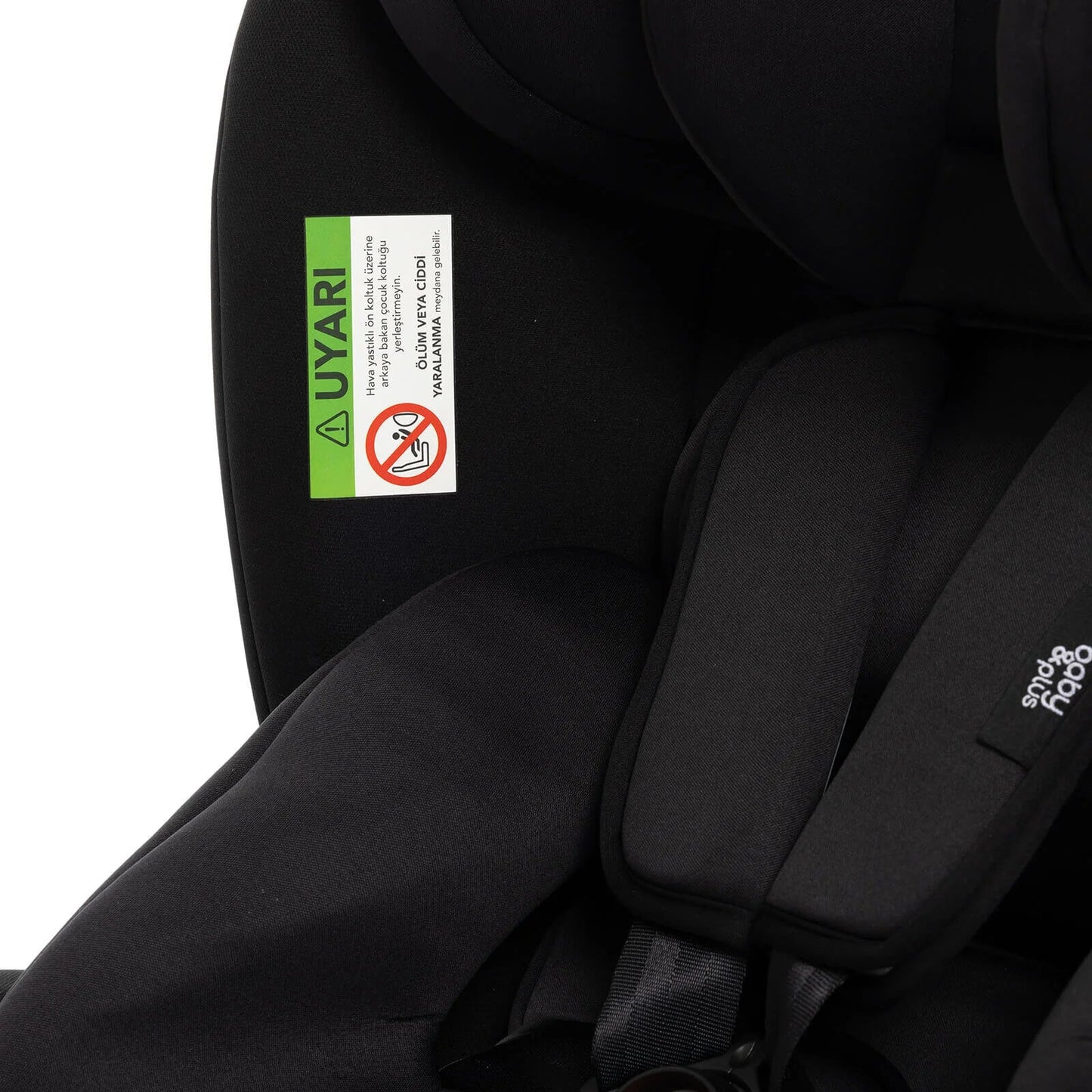 baby plus Orbitfix Group 0+/1/2/3 (Birt to 12 Years) Car Seat - Black
