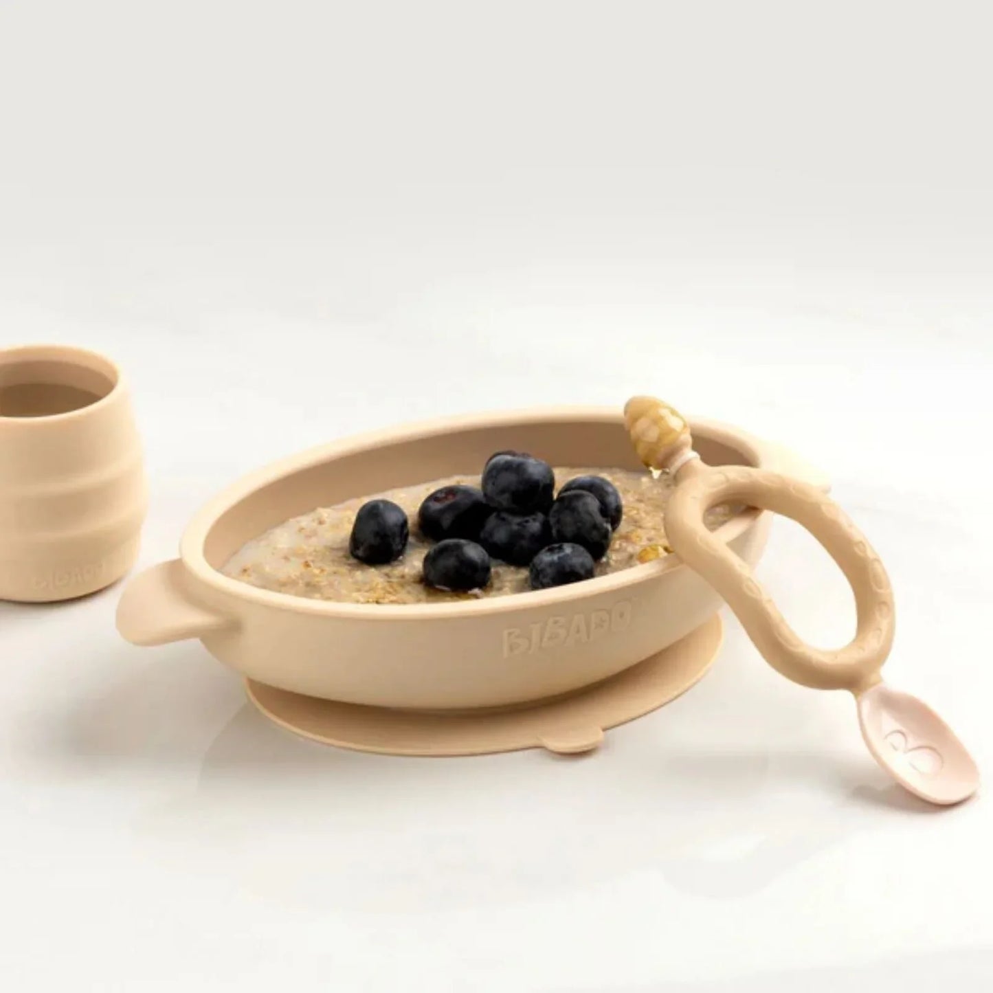 Bibado Silicone Suction Bowl - Fawn