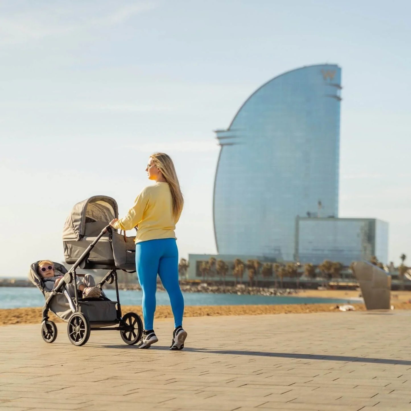 Mee-go UNO+ Convertible Single to Double Pram | 2-in-1 Travel System