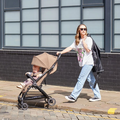 Ickle Bubba Aries Autofold Stroller - Graphite Grey