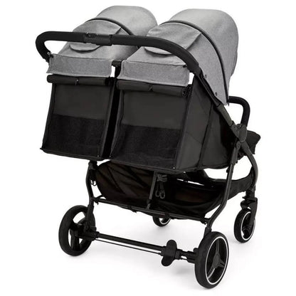 Ickle Bubba Venus Max Double Stroller - Space Grey