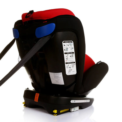 baby plus Orbitfix Group 0+/1/2/3 (Birt to 12 Years) Car Seat - Black Red