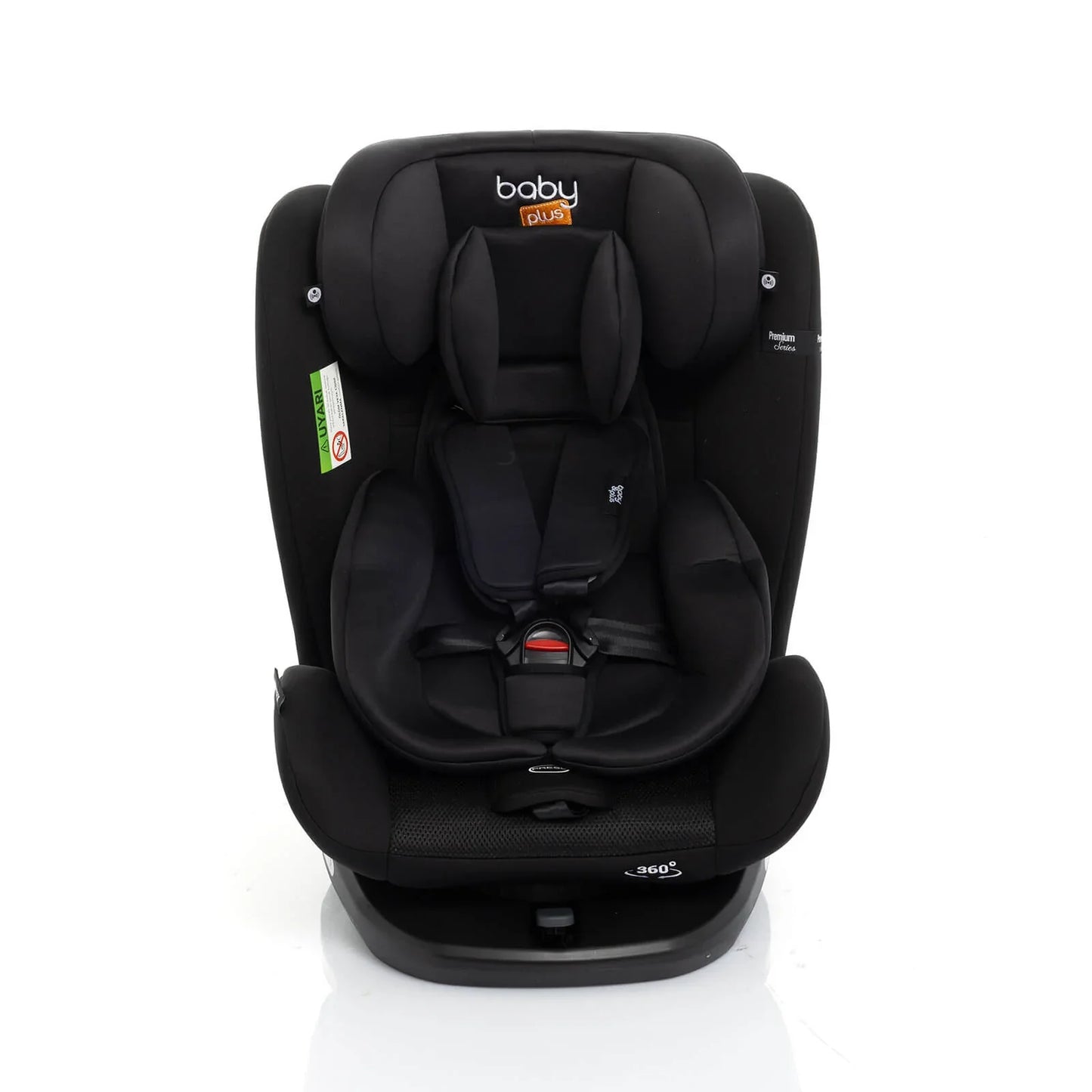 baby plus Orbitfix Group 0+/1/2/3 (Birt to 12 Years) Car Seat - Black