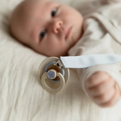 BIBS Soother Clip Ribbon - Sand