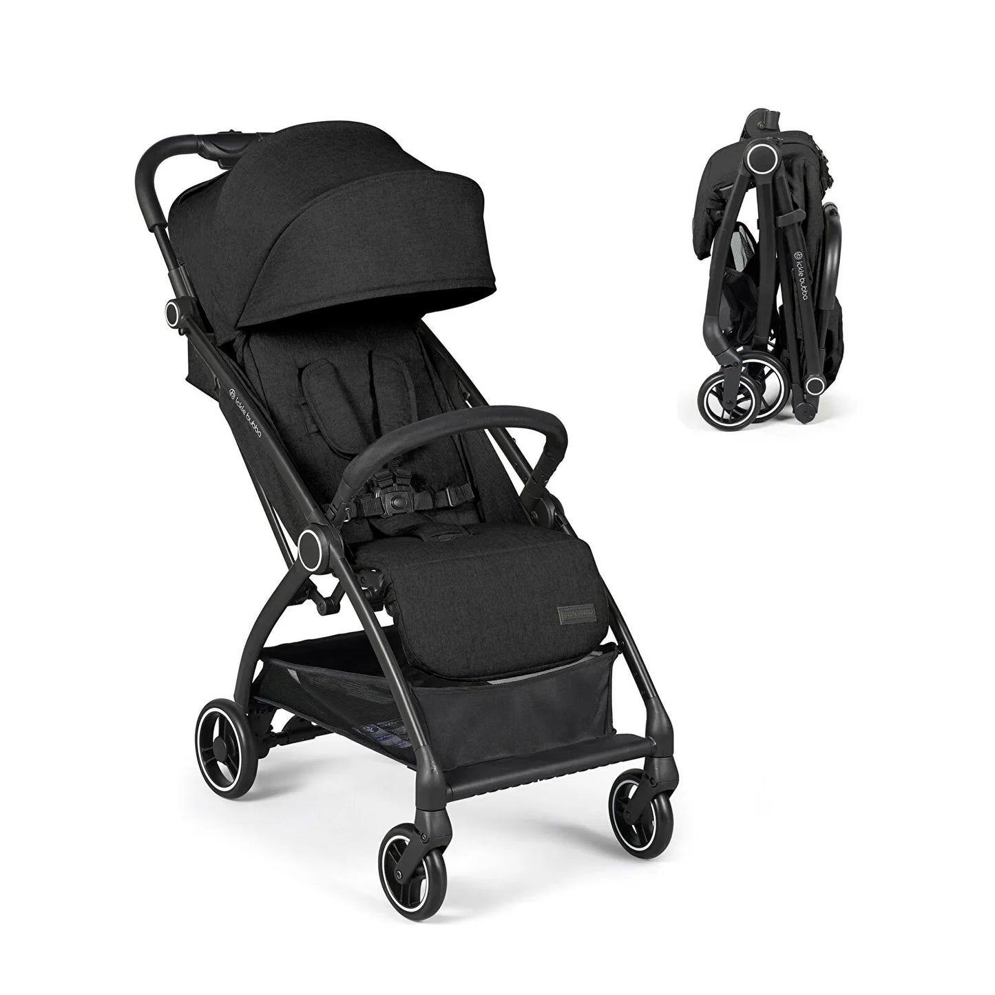 Ickle Bubba Aries Autofold Stroller - Black