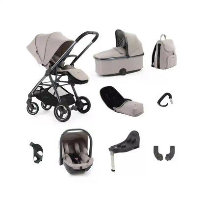 Oyster Gravity+ Stroller 9 pcs Bundle - Stone