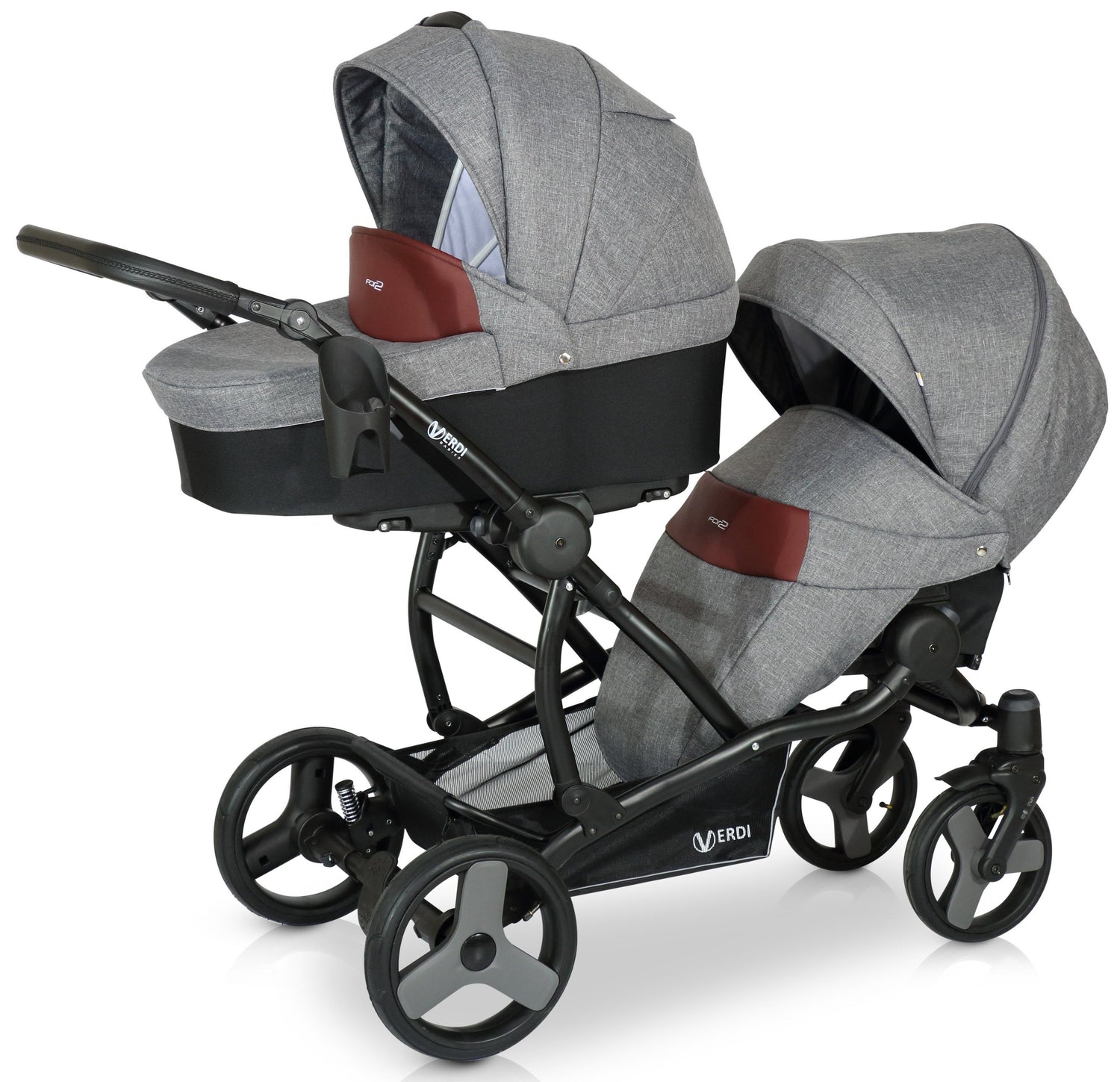 The For 2 Double buggy 3 in 1 | 2 in 1.